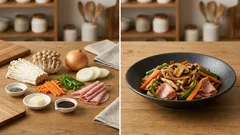 きのこバター醤油炒め—水分を飛ばして香ばしく、味が決まる簡単おかず