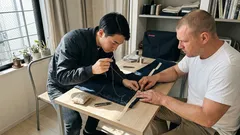 裾上げの糸が表に出ないまつり縫いのコツ、切らずにきれいに整える方法