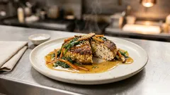 レンジ下ごしらえで時短:ふんわり鶏ひき肉の野菜あんかけ豆腐ハンバーグ(1歳頃〜)